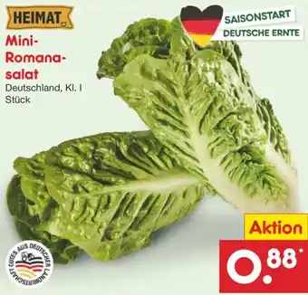 Netto Marken-Discount HEIMAT Mini-Romanasalat Angebot