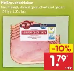 Netto Marken-Discount Heißrauchschinken Angebot