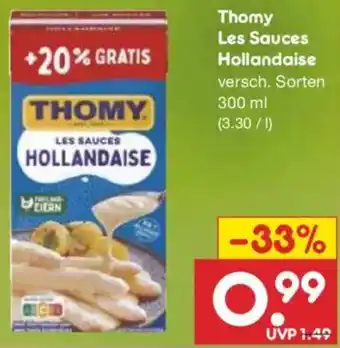 Netto Marken-Discount Thomy Les Sauces Hollandaise Angebot