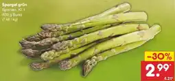 Netto Marken-Discount Spargel grün Angebot