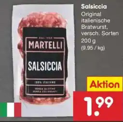 Netto Marken-Discount Salsiccia Angebot