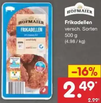 Netto Marken-Discount HOFMAIER Frikadellen Angebot