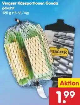 Netto Marken-Discount Vergeer Käseportionen Gouda Angebot