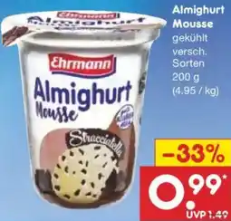 Netto Marken-Discount Almighurt Mousse Angebot