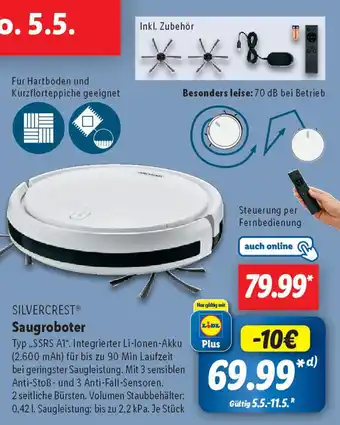 Lidl SILVERCREST Saugroboter Angebot