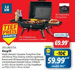 Lidl GRILLMEISTER Gasgrill Angebot
