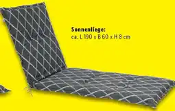 Lidl LIVARNO Home Sonnenliege Angebot