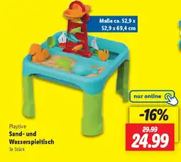 Lidl Playtive Sand- und Wasserspieltisch Angebot