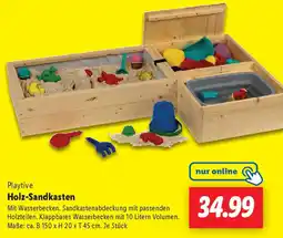 Lidl Playtive Holz-Sandkasten Angebot