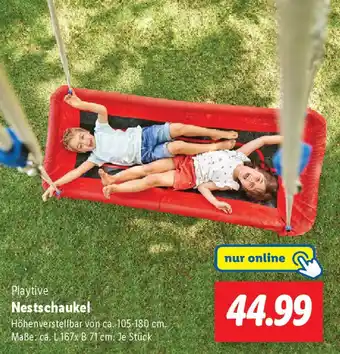 Lidl Playtive Nestschaukel Angebot