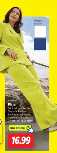 Lidl esmara Blazer Angebot