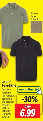 Lidl esmara Polo-Shirt Angebot