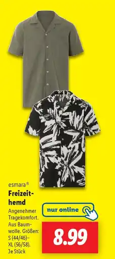 Lidl esmara Freizeit- hemd Angebot