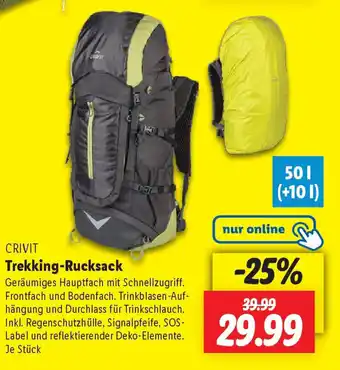 Lidl CRIVIT Trekking-Rucksack Angebot