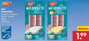 Netto Marken-Discount Sea Gold Edle Matjesfilets Angebot