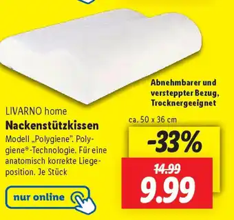 Lidl LIVARNO home Nackenstützkissen Angebot