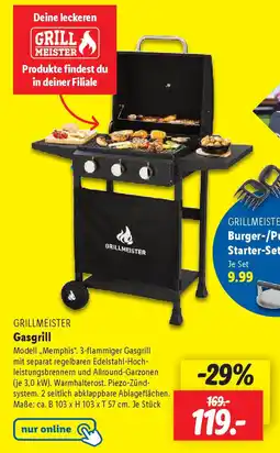 Lidl GRILLMEISTER Gasgrill Angebot