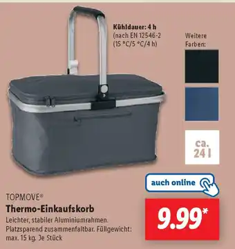 Lidl TOPMOVE Thermo-Einkaufskorb Angebot