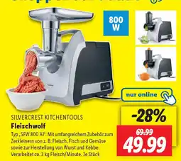 Lidl SILVERCREST KITCHENTOOLS Fleischwolf Angebot
