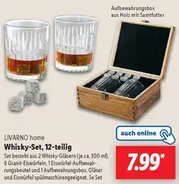 Lidl LIVARNO home Whisky-Set, 12-teilig Angebot