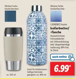 Lidl LIVARNO home Isolierbecher/ -flasche Angebot