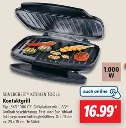 Lidl SILVERCREST KITCHEN TOOLS Kontaktgrill Angebot