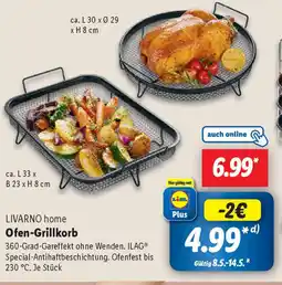 Lidl LIVARNO home Ofen-Grillkorb Angebot