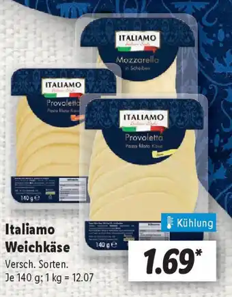 Lidl Italiamo Weichkäse Angebot