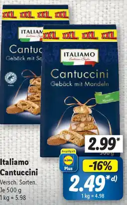 Lidl Italiamo Cantuccini Angebot