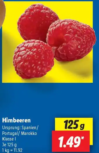 Lidl Himbeeren Angebot
