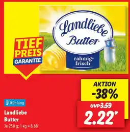 Lidl Landliebe Butter Angebot