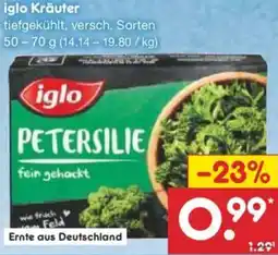 Netto Marken-Discount iglo Kräuter Angebot