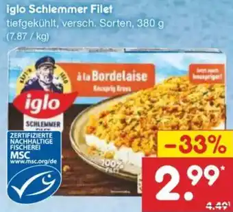 Netto Marken-Discount iglo Schlemmer Filet Angebot
