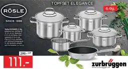 Zurbrüggen RÖSLE Topfset ELEGANCE, 6-tlg. Angebot