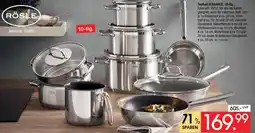 Zurbrüggen RÖSLE Topfset ELEGANCE, 10-tlg. Angebot