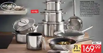 Zurbrüggen RÖSLE Topfset ELEGANCE, 10-tlg. Angebot