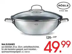 Zurbrüggen RÖSLE Wok ELEGANCE Angebot