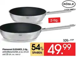 Zurbrüggen RÖSLE Pfannenset ELEGANCE, 2-tlg. Angebot