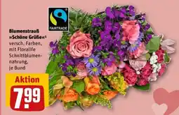 REWE Blumenstrauß Schöne Grüße Angebot