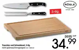 Zurbrüggen RÖSLE Tranchier und Schneideset, 3-tlg. Angebot