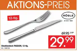Zurbrüggen RÖSLE Steakbesteck PASSION, 12-tlg. Angebot