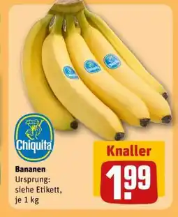 REWE Bananen Angebot