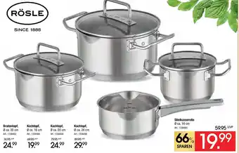 Zurbrüggen RÖSLE Stielkasserolle Angebot