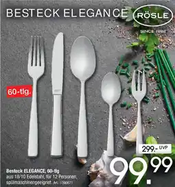 Zurbrüggen RÖSLE Besteck ELEGANCE, 60-tlg Angebot