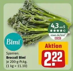 REWE Broccoli Bimi Angebot