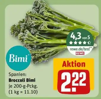 REWE Broccoli Bimi Angebot