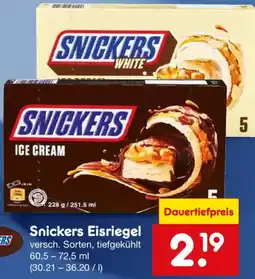 Netto Marken-Discount Snickers Eisriegel Angebot