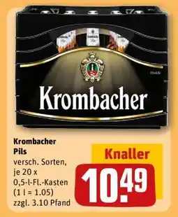 REWE Krombacher Pils Angebot