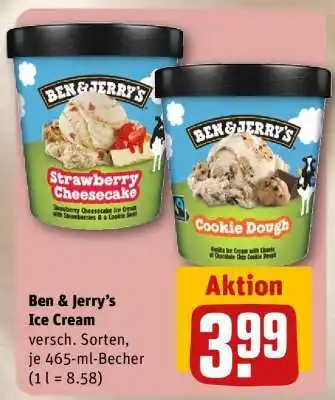 REWE Ben & Jerry's Ice Cream Angebot
