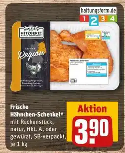 REWE Frische Hähnchen-Schenkel Angebot